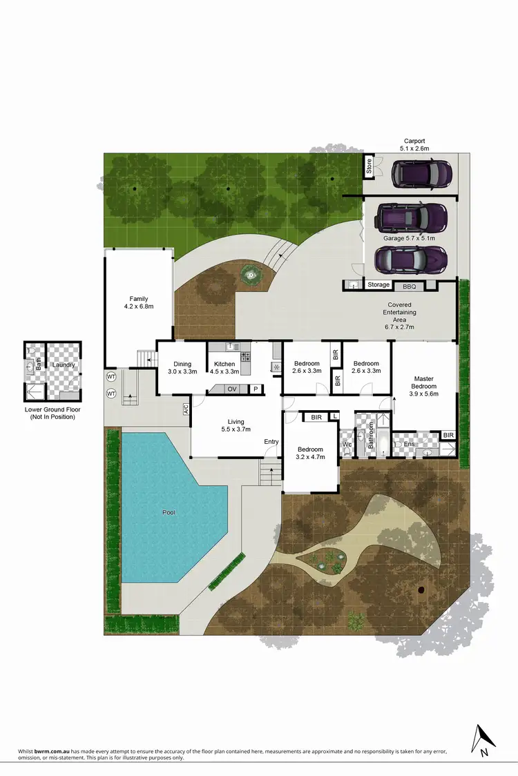 Floorplan of Homely house listing, 1 Miramont Avenue, Riverview NSW 2066