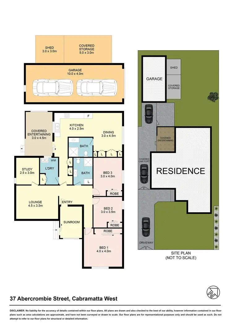 Floorplan of Homely house listing, 37 Abercrombie St, Cabramatta West NSW 2166