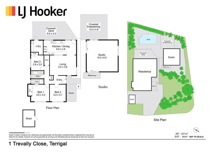 Floorplan of Homely house listing, 1 Trevally Close, Terrigal NSW 2260