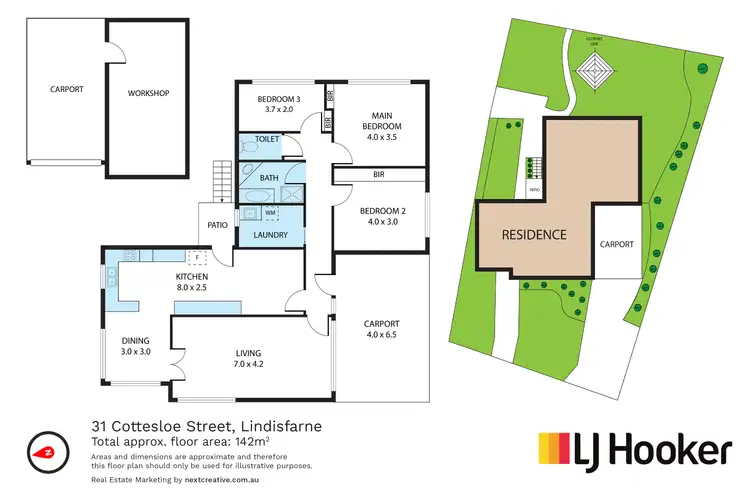 Floorplan of Homely house listing, 31 Cottesloe Street, Lindisfarne TAS 7015