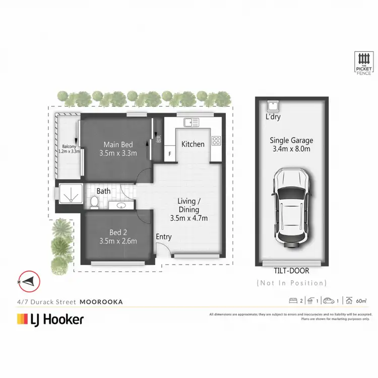 Floorplan of Homely unit listing, Unit 4/7 Durack Street, Moorooka QLD 4105