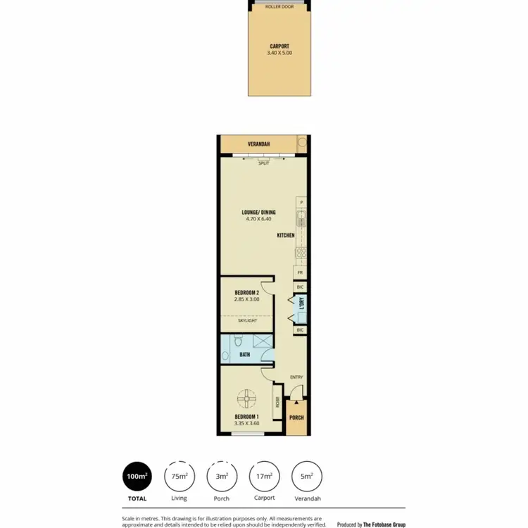 Floorplan of Homely house listing, 8 Botanic Link, Blakeview SA 5114
