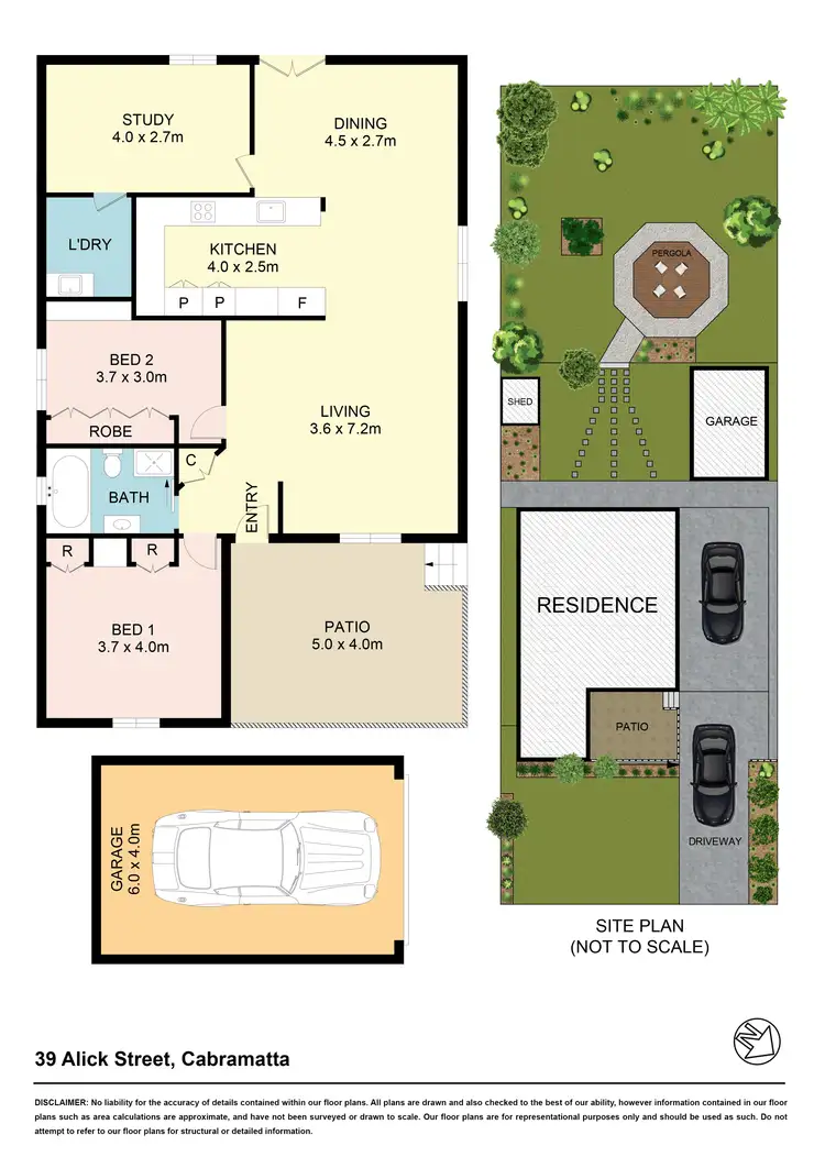 Floorplan of Homely house listing, 39 Alick St, Cabramatta NSW 2166