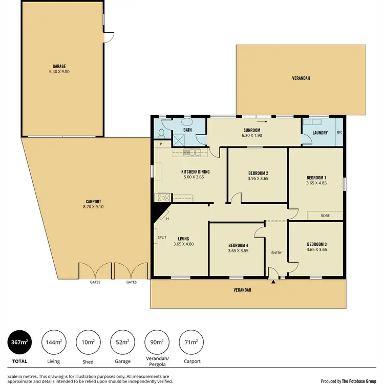 Floorplan of Homely house listing, 21 Montague Road, Pooraka SA 5095