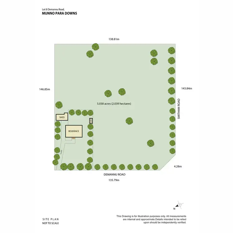 Floorplan of Homely land listing, Lot 8/ Smitham Road, Munno Para Downs SA 5115