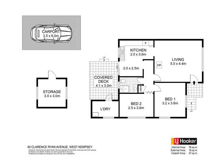Floorplan of Homely house listing, 40 Clarence Ryan Avenue, West Kempsey NSW 2440