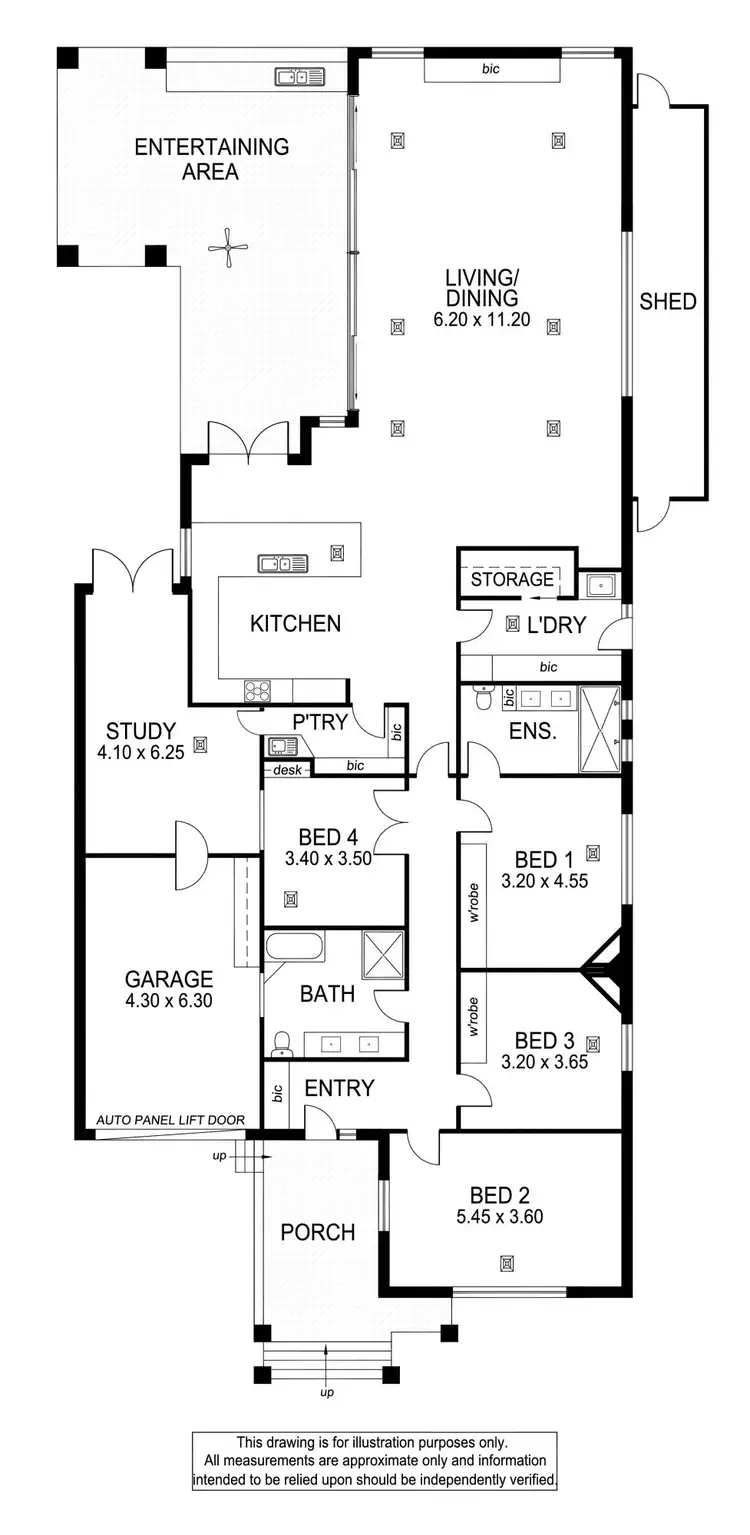 Floorplan of Homely house listing, 45 Airlie Avenue, Prospect SA 5082