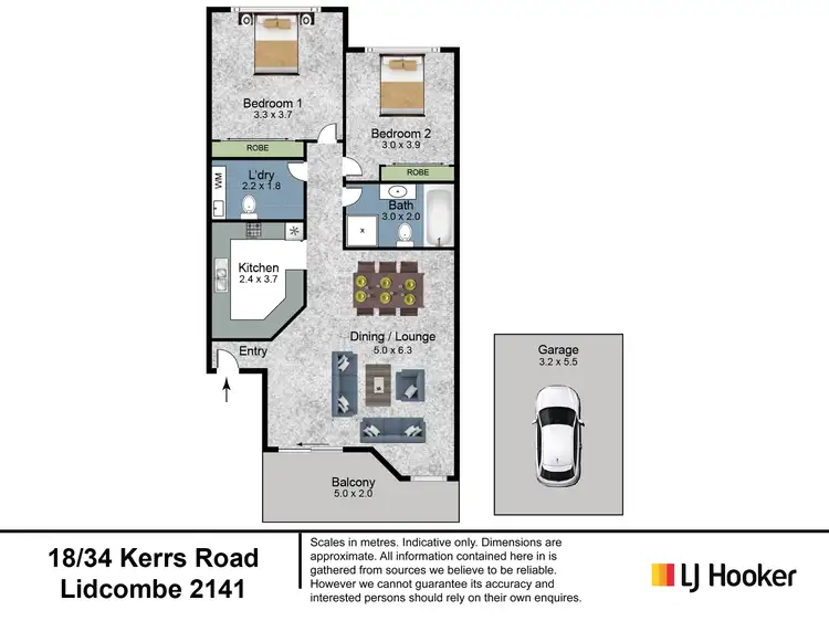 Floorplan of Homely unit listing, 18/34-38 Kerrs Road, Lidcombe NSW 2141