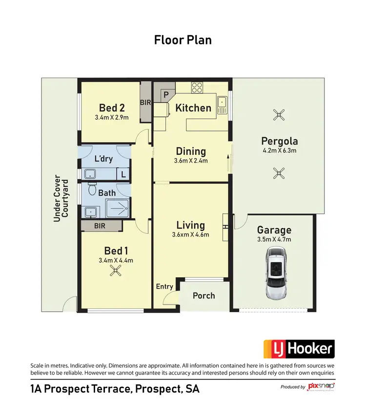 Floorplan of Homely house listing, 1A Prospect Tce, Prospect SA 5082