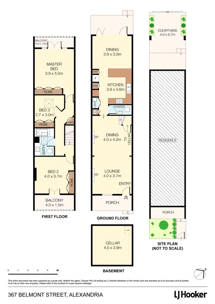 Floorplan of Homely house listing, 367 Belmont Street, Alexandria NSW 2015