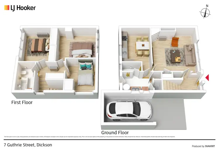 Floorplan of Homely house listing, 7 Guthrie Street, Dickson ACT 2602