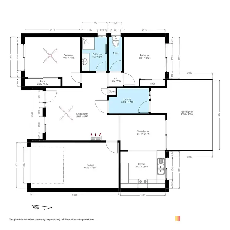 Floorplan of Homely house listing, 4/6-8 Union Street, Bega NSW 2550