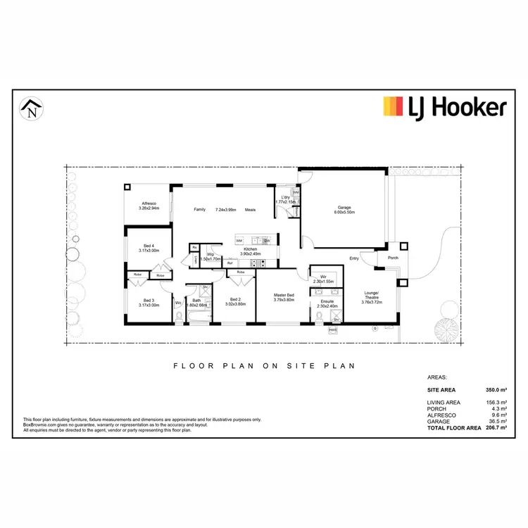 Floorplan of Homely house listing, 12 Airedale Avenue, Tarneit VIC 3029