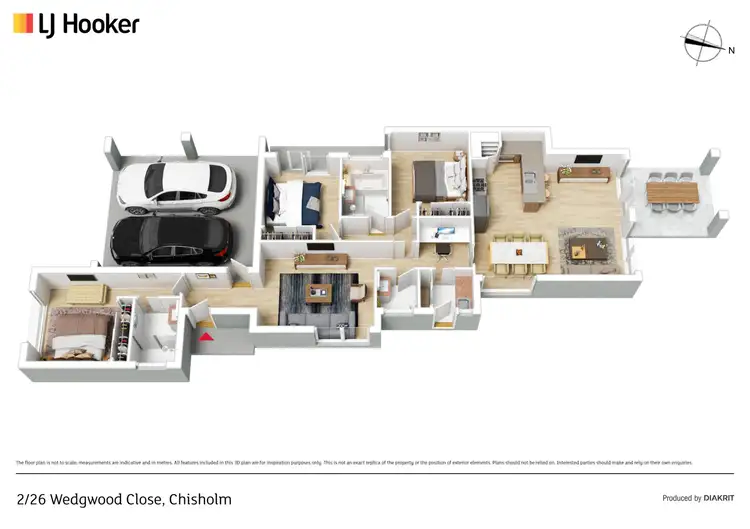 Floorplan of Homely house listing, 26A Wedgwood Close, Chisholm ACT 2905