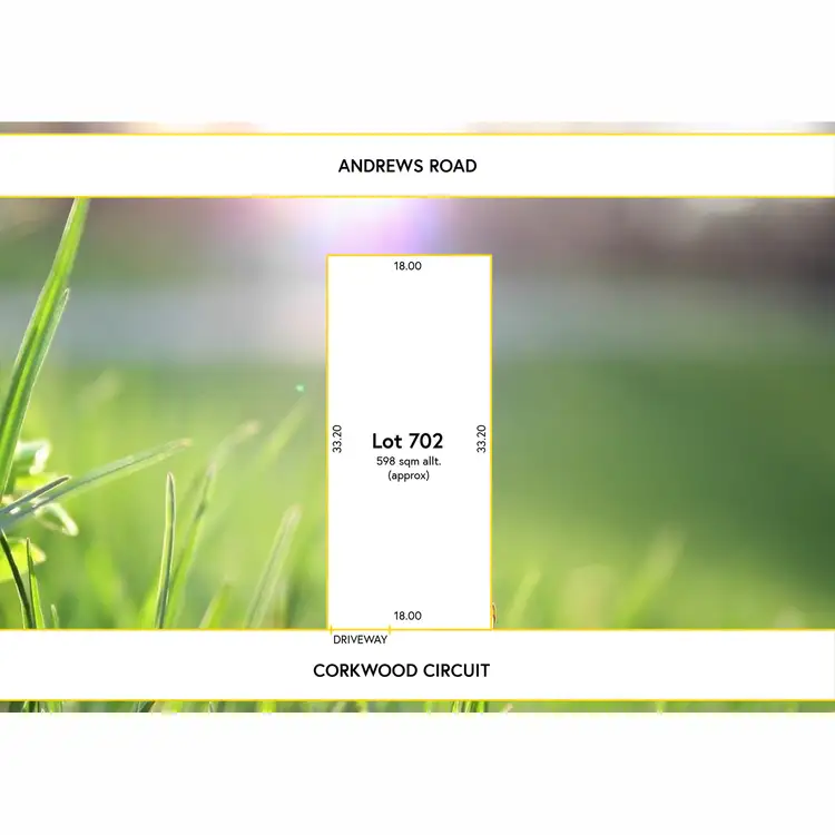 Floorplan of Homely land listing, 63 Corkwood Circuit, Andrews Farm SA 5114