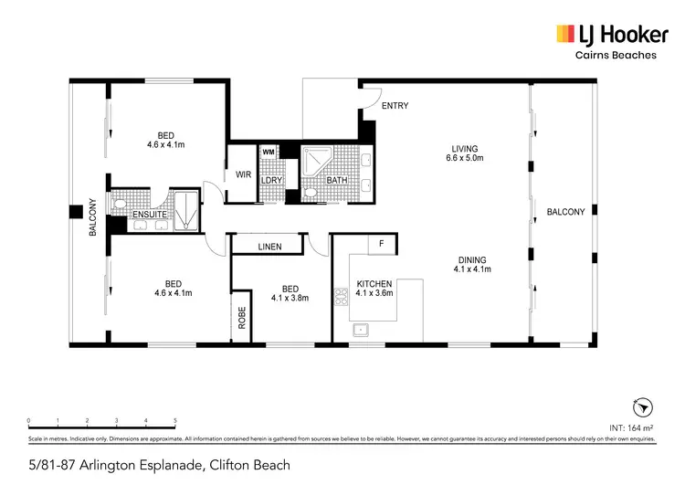 Floorplan of Homely apartment listing, 5/81-87 Arlington Esplanade, Clifton Beach QLD 4879
