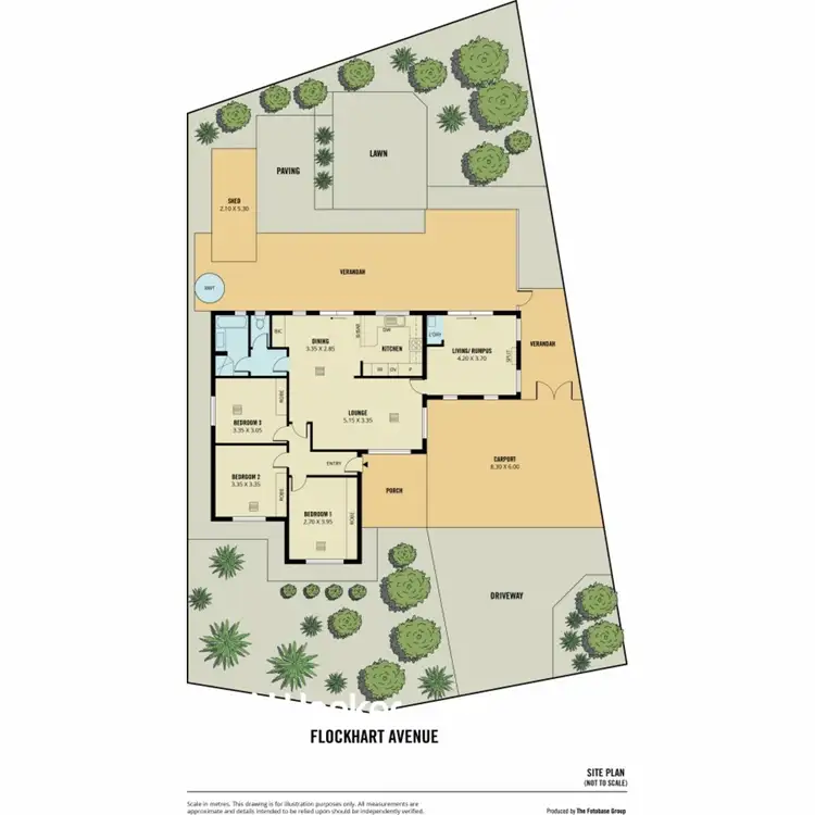 Floorplan of Homely house listing, 15 Flockhart Avenue, Valley View SA 5093