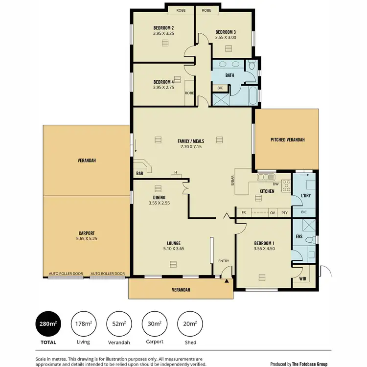 Floorplan of Homely house listing, 20 Mantua Court, Greenwith SA 5125
