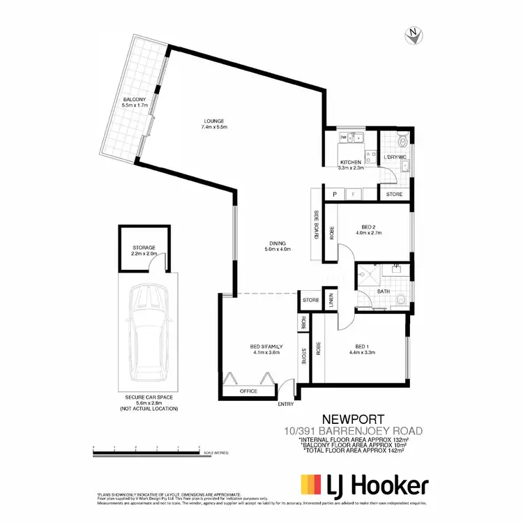 Floorplan of Homely apartment listing, 10/391 Barrenjoey Road, Newport NSW 2106