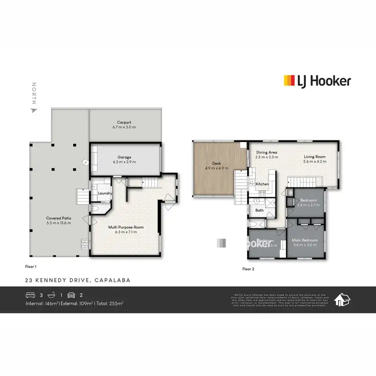 Floorplan of Homely house listing, 23 Kennedy Drive, Capalaba QLD 4157
