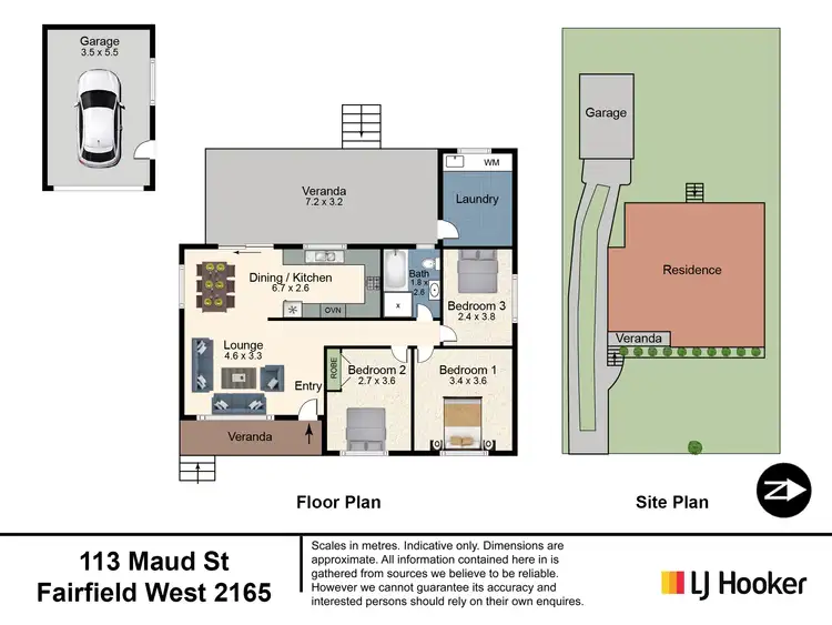 Floorplan of Homely house listing, 113 Maud Street, Fairfield West NSW 2165