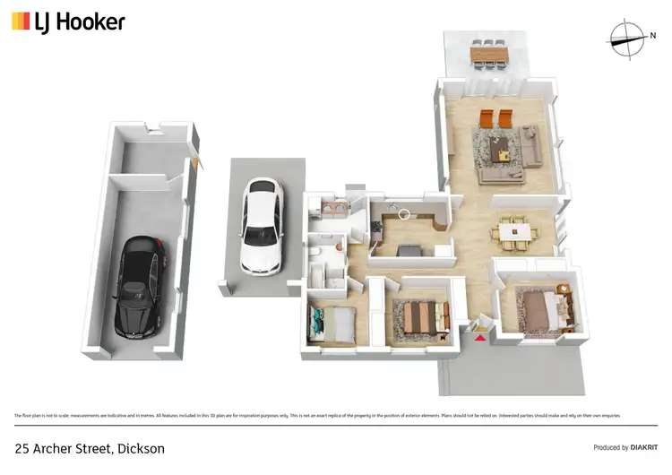 Floorplan of Homely house listing, 25 Archer Street, Dickson ACT 2602