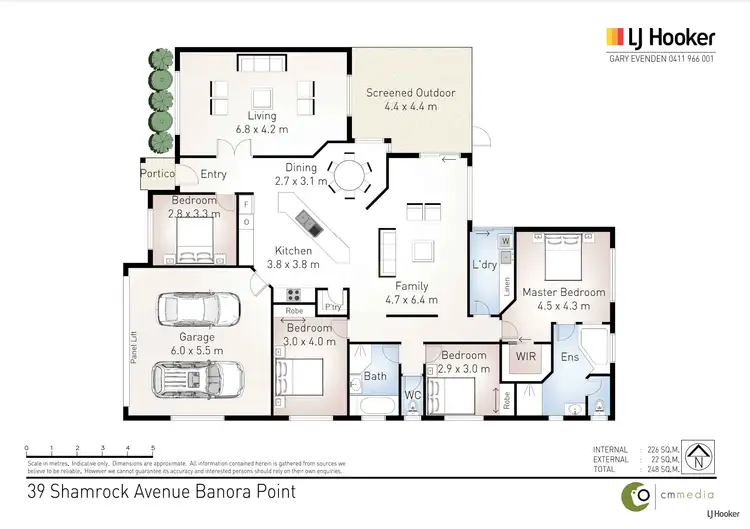 Floorplan of Homely house listing, 39 Shamrock Avenue, Banora Point NSW 2486