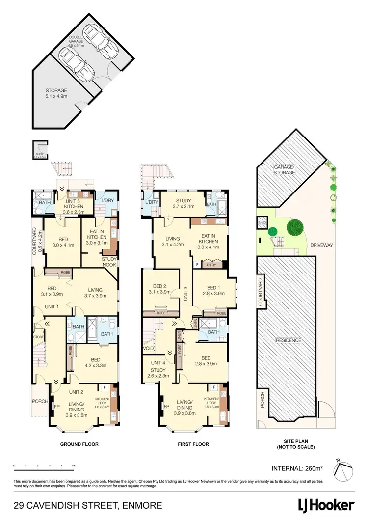 Floorplan of Homely block of units listing, 29 Cavendish Street, Enmore NSW 2042