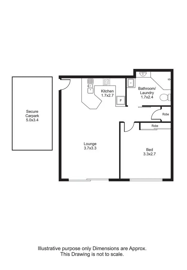 Floorplan of Homely apartment listing, 14/262 Grafton Street, Cairns North QLD 4870