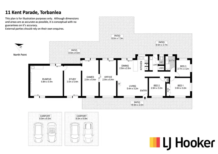 Floorplan of Homely house listing, 11 Kent Parade, Torbanlea QLD 4662