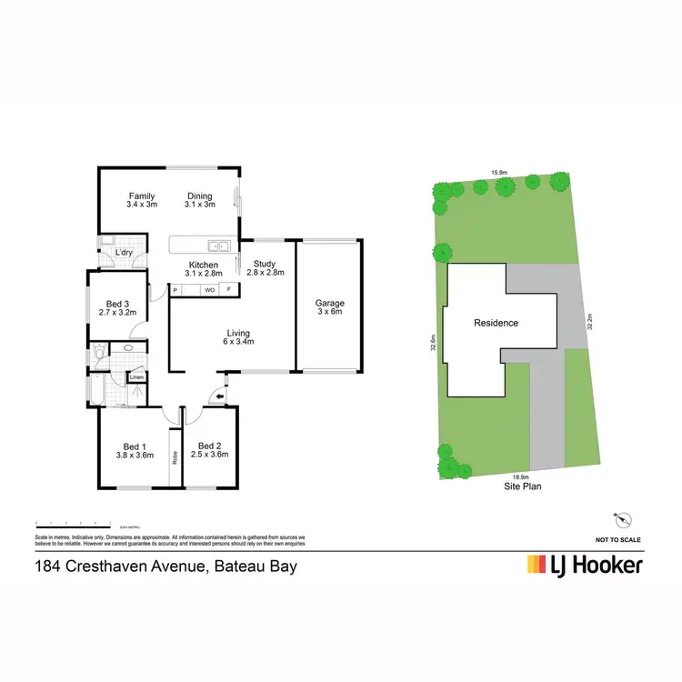 Floorplan of Homely house listing, 184 Cresthaven Avenue, Bateau Bay NSW 2261