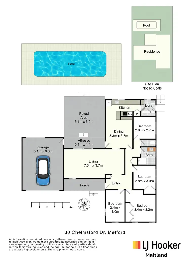 Floorplan of Homely house listing, 30 Chelmsford Drive, Metford NSW 2323