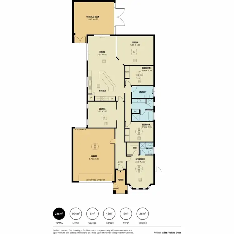 Floorplan of Homely house listing, 4 Fraser Lane, Mawson Lakes SA 5095