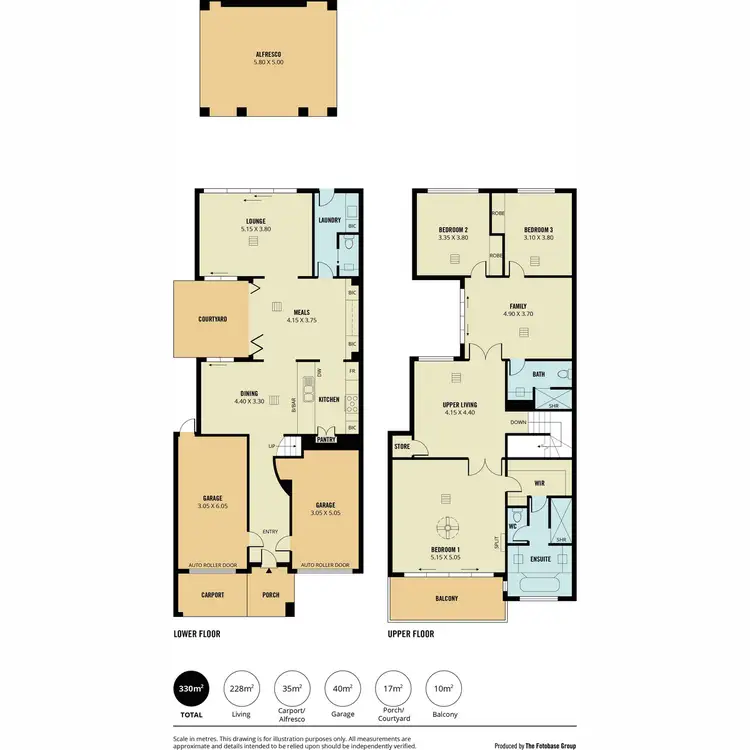 Floorplan of Homely house listing, 51 Trinity Circuit, Mawson Lakes SA 5095