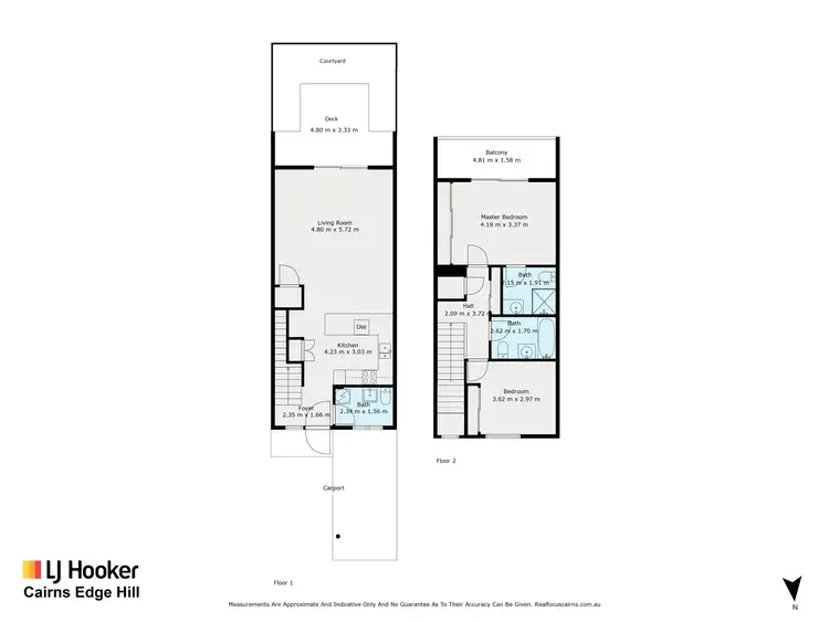 Floorplan of Homely townhouse listing, Unit 27/40-46 Redlynch Intake Road, Redlynch QLD 4870