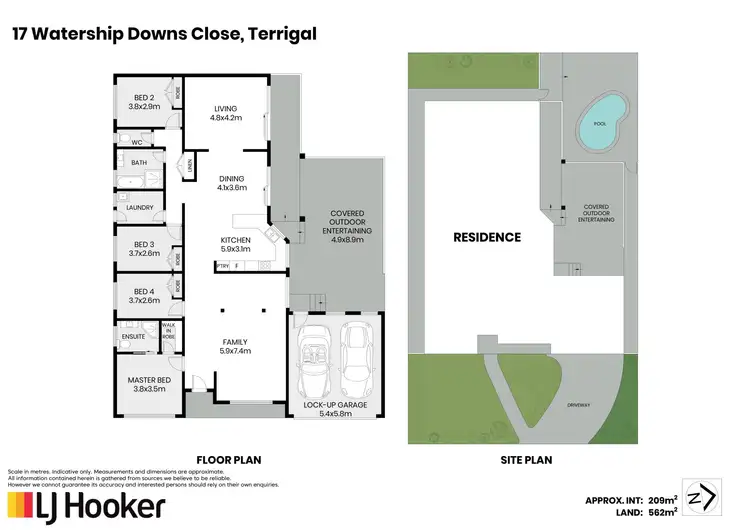 Floorplan of Homely house listing, 17 Watership Downs Close, Terrigal NSW 2260