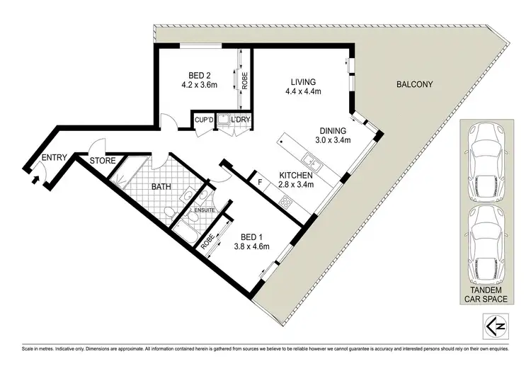 Floorplan of Homely unit listing, 5111/57-72 Queen Street, Auburn NSW 2144