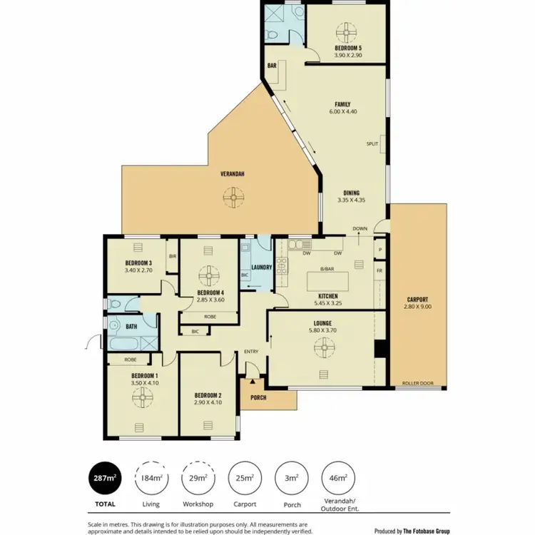 Floorplan of Homely house listing, 1B Launceston Avenue, Banksia Park SA 5091