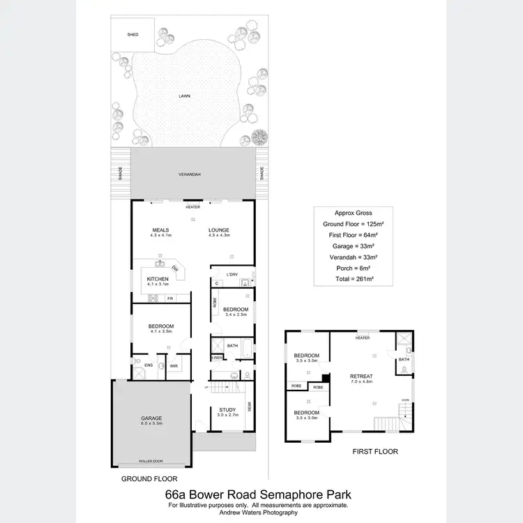 Floorplan of Homely house listing, 66A Bower Road, Semaphore Park SA 5019