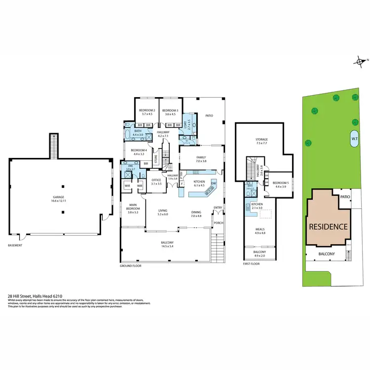 Floorplan of Homely house listing, 28 Hill Street, Halls Head WA 6210