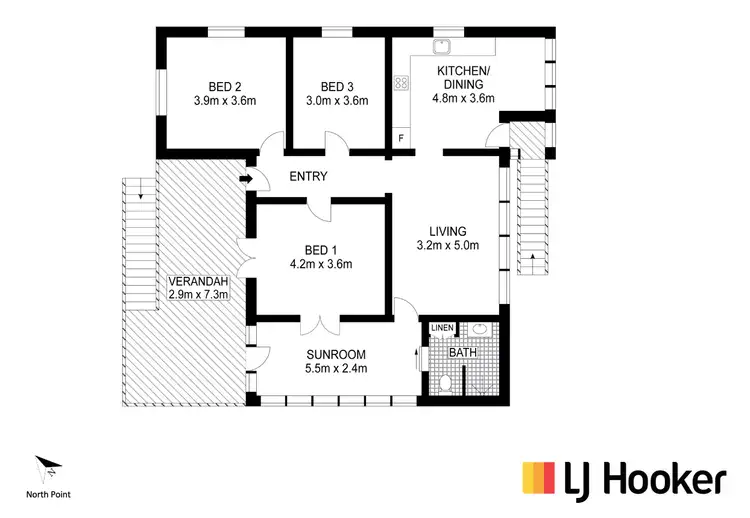 Floorplan of Homely house listing, Address available on request