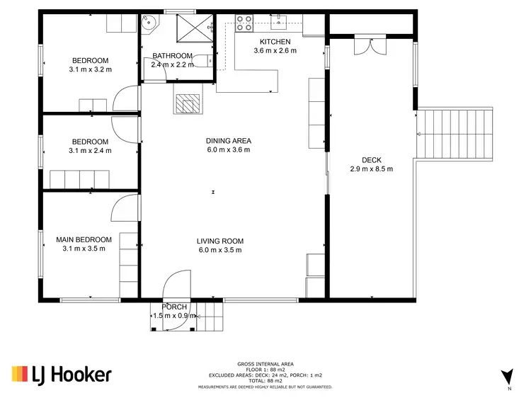 Floorplan of Homely house listing, 17 Crookhaven Parade, Currarong NSW 2540