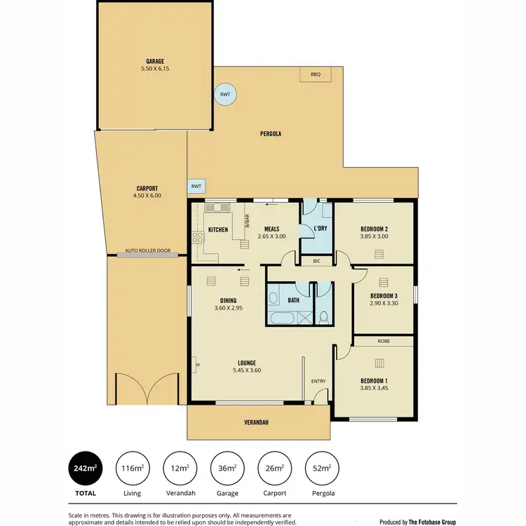 Floorplan of Homely house listing, 39 Kurrajong Street, Surrey Downs SA 5126