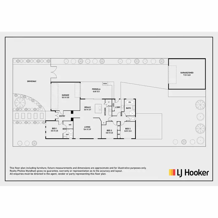 Floorplan of Homely house listing, 16 McCauley Street, Point Cook VIC 3030