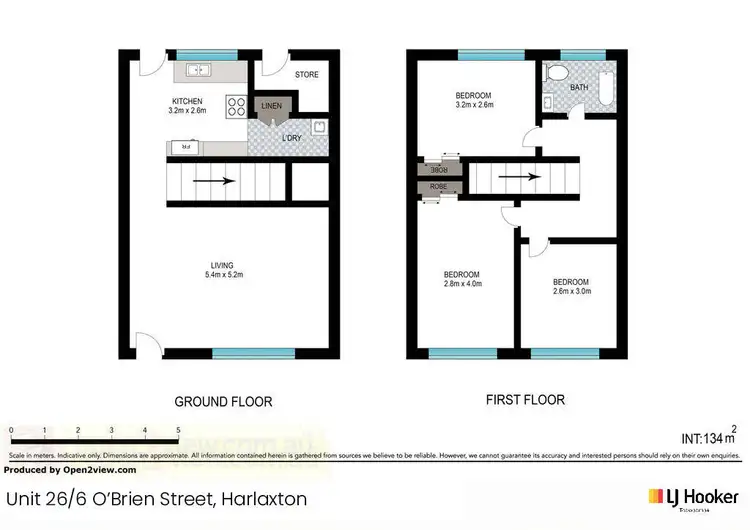 Floorplan of Homely unit listing, 26/6 O'Brien Street, Harlaxton QLD 4350