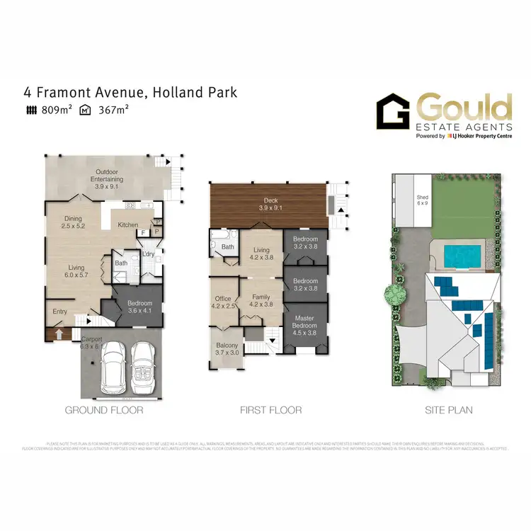 Floorplan of Homely house listing, 4 Framont Avenue, Holland Park QLD 4121
