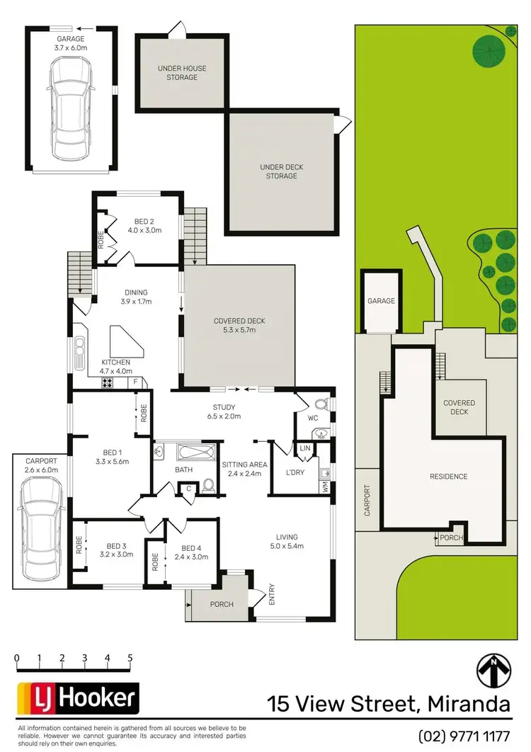 Floorplan of Homely house listing, 15 View Street, Miranda NSW 2228