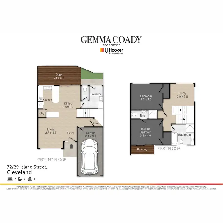 Floorplan of Homely unit listing, 72/29-37 Island Street, Cleveland QLD 4163