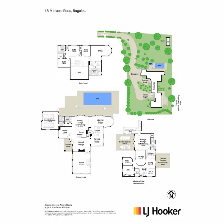 Floorplan of Homely house listing, 4B Minkara Road, Bayview NSW 2104