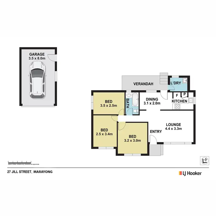 Floorplan of Homely house listing, 27 Jill Street, Marayong NSW 2148